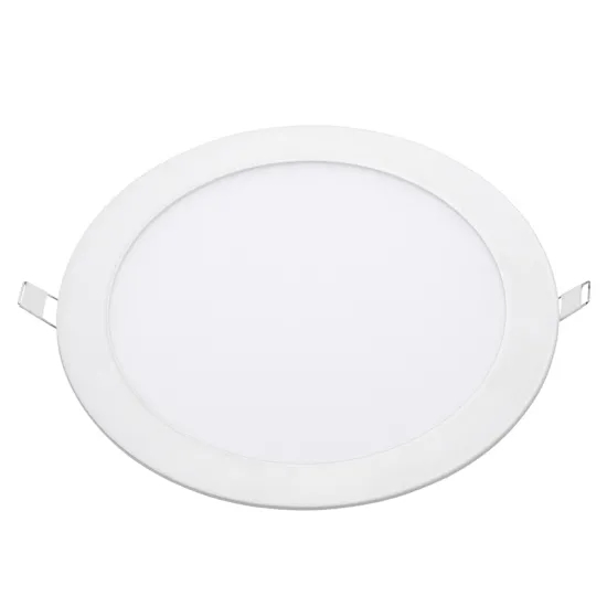 12W Recessed LED Round Panel Light with Non-Dimmable or Triac Dimmable