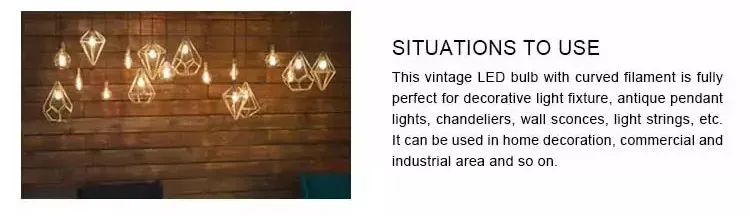 Ce RoHS UL Saso 3W-8W E27 Clear Mini Global LED Filament Bulb Made in China for Home & Business Indoor Lighting From Best Distributor Supplier Factory