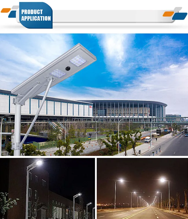 China Manufacturer Solar LED Power Street Light Lamp