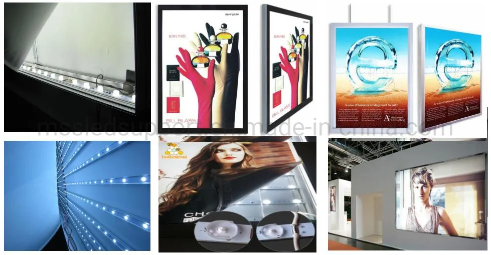 DC12V SMD 2835 / 3030 Backlight LED Rigid Strip TV Lens Strip Light Bar for Light Box