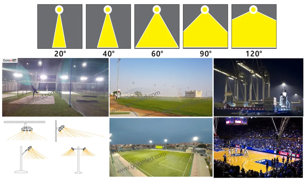 Dimmable Indoor Outdoor 240W 200W LED Tennis Court Light