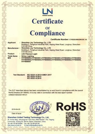 E14 4W 400lumen Filament Light Bulb LED Lamp Tip