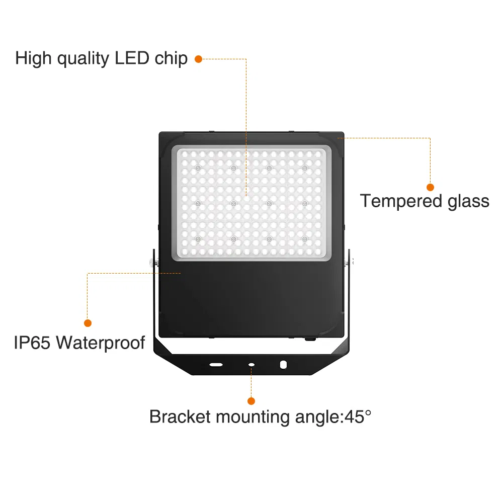 High Lumen SMD IP65 Waterproof Outdoor LED 60W Floodlight