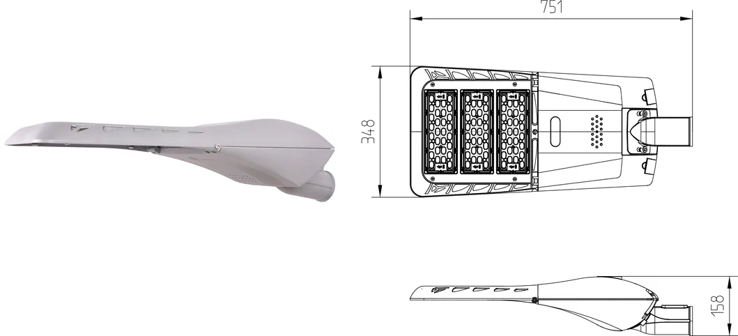 JY05LB 120W LED Street Light