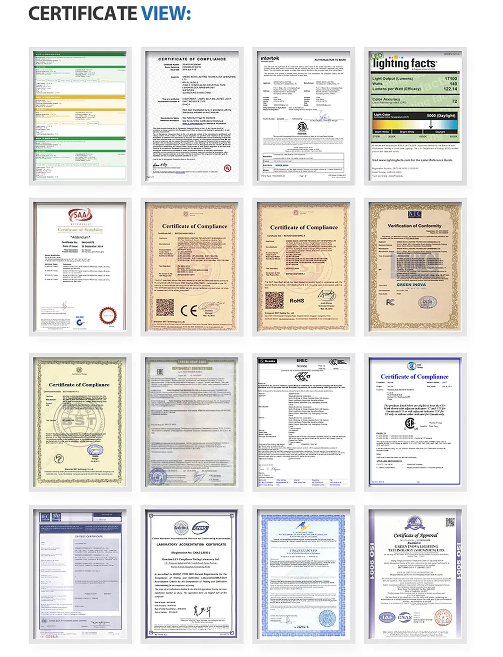 LED Lighting Fixtures Lamp Light Linear High Bay with Dlc UL Ce SAA (80W 100W 150W 200W 310W)