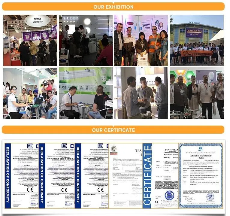 Solar Power System Lighting with 4 LED Lamps Hiking Light