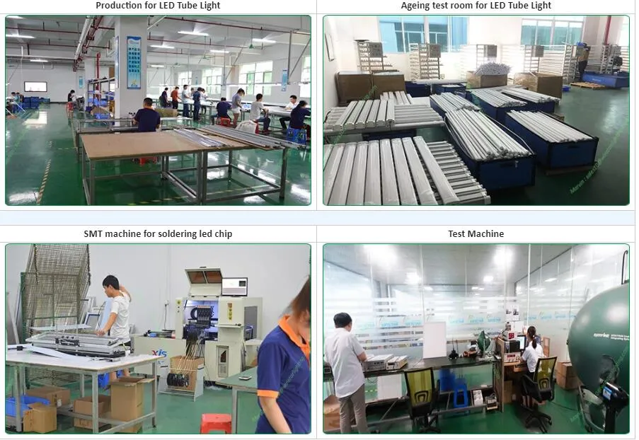 TUV Ce RoHS Certificated PC+Alu Case Power Saving 180lm/W T8 LED Tube Replacement