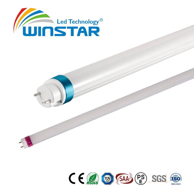 TUV Ce RoHS Cheap Price Reliable Quality AC85-265V Directly Input LED T8 Tube 100-180lm/W Powersaving