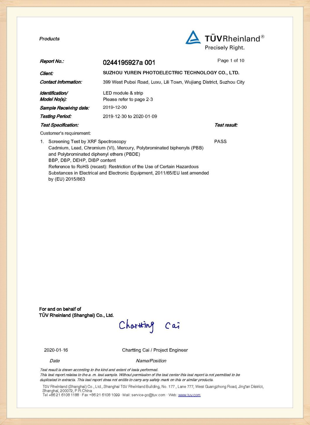 TUV-CE, UL Approved LED Light Strips 3years Warranty LED Strip