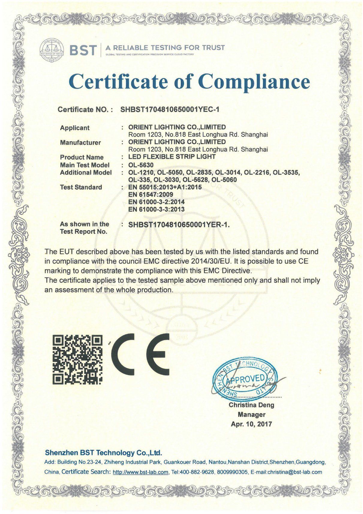 UL Ce SMD5628 RGB+W LEDs/M 6500K Flexible LED Strip Light